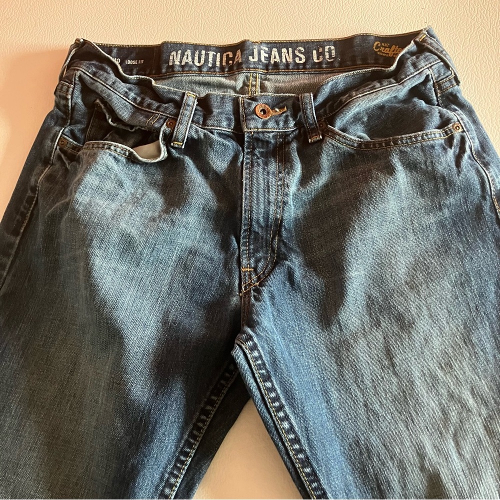 Nautica Blue Relaxed Fit Jeans Classic‎ Denim